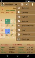 Shia Islamic Calendar capture d'écran 3
