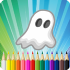 Ghost Coloring Book icône