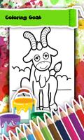 Goat Coloring Book imagem de tela 1