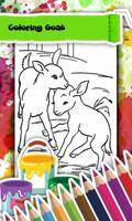 Goat Coloring Book imagem de tela 2