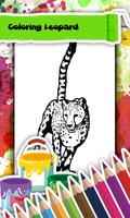 Leopard Coloring Book Ekran Görüntüsü 2