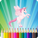 Pegasus Coloring Book Unicorn-APK