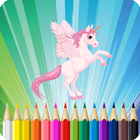 ikon Pegasus Coloring Book Unicorn