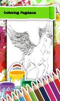 Pegasus Coloring Book Unicorn capture d'écran 2