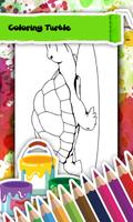 Turtle Coloring Book Ekran Görüntüsü 2