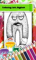 Yeti Coloring Book Big Foot Ekran Görüntüsü 2