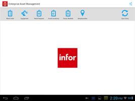 Infor EAM Mobile for Tablet Affiche