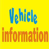 vehicle registration number infornation icône