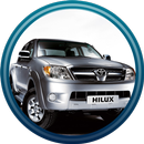 Toyota Hilux Car Zdjęcia i filmy aplikacja