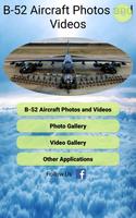 B-52 Photos et vidéos d'avions Affiche