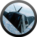 F-117 Jet Aircraft Photos et vidéos APK