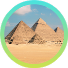 Pyramides d'Egypte icône