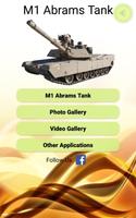 M1 Abrams Tank Affiche