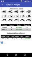 Lotofácil Analyzer screenshot 1