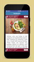 Foods to Improves Fertility تصوير الشاشة 1