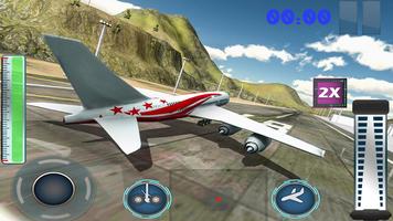 飞机飞行员模拟器：平面游戏 截图 1
