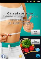 Calorie calculator Affiche