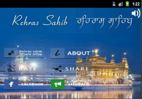 Rehras Sahib with Meaning-poster