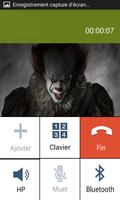 Ça Killer Clown Fake call poster