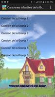 Canciones infantiles de la Granja plakat