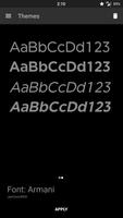 Font_Armani - CM12 Font 포스터