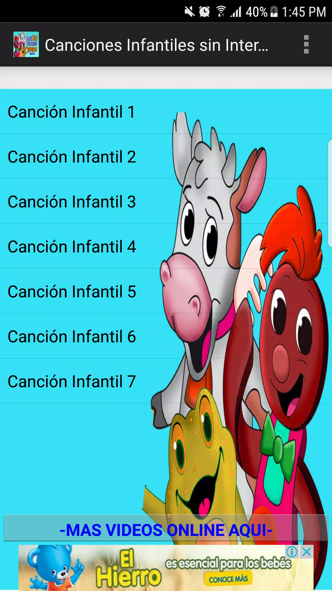 Canciones Infantiles sin Internet APK for Android Download