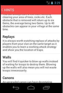 Cheats for Clash of Clans screenshot 2