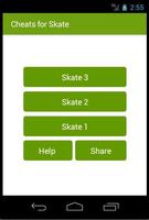 پوستر Cheats For Skate 3, 2 and 1