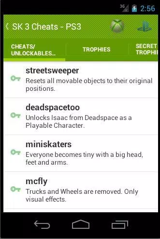 Descarga de APK de Cheats For Skate 3, 2 and 1 para Android