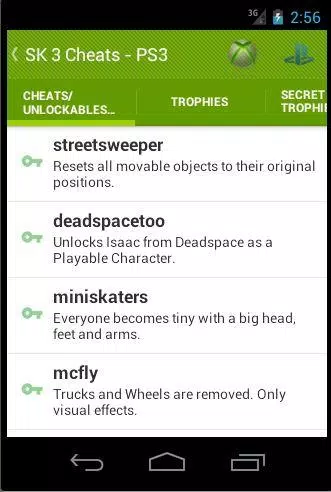 Skate 3 - Cheats for PS3/XBOX 