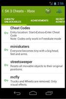 Cheats For Skate 3, 2 and 1 ảnh chụp màn hình 2