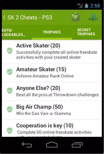 Download do APK de Cheats For Skate 3, 2 and 1 para Android