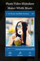 photo video slideshow maker whith music Affiche