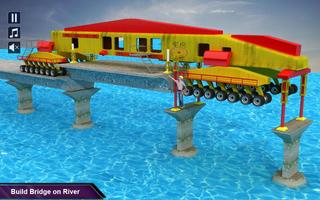 Bridge Construction 3d Builder Simulator پوسٹر