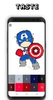 Infinity PixelArt - Color by Number Coloring Pages capture d'écran 2