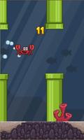 Flappy Crab اسکرین شاٹ 1