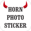 Horn Photo Sticker