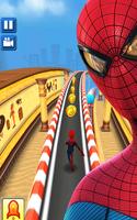 Subway avengers Infinity Dash: spiderman & ironman syot layar 2