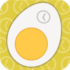 Boiled egg timer icon