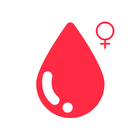 Période menstruelle Cycle icône