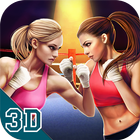 Anime Girls Ninja Fighting 3D icon