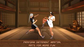Anime Girls Ninja Fighting 3D screenshot 2
