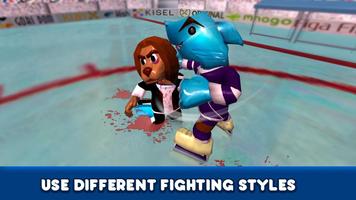 Ice Hockey Sports Fighting 3D 海报