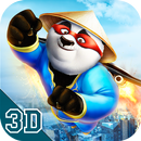 Panda Rope Fly Sim: Crime Town APK