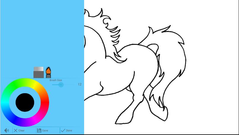horse coloring pages games for android  apk download