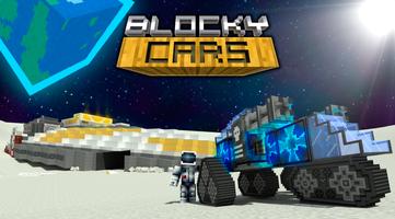 Blocky Cars الملصق