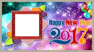 New Year 2017 Photo Frames 2 Plakat