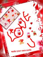 2 Schermata Valentine Wishes Card