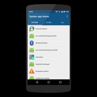 System App Sharer الملصق