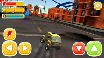 پوستر Toon Car Town